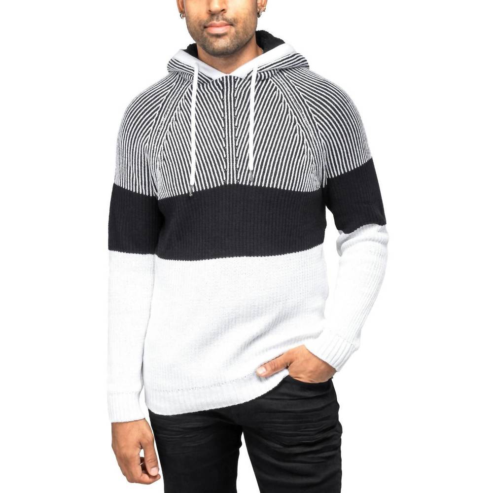 NEW XRAY extra fine fiber hoodie sweater in white